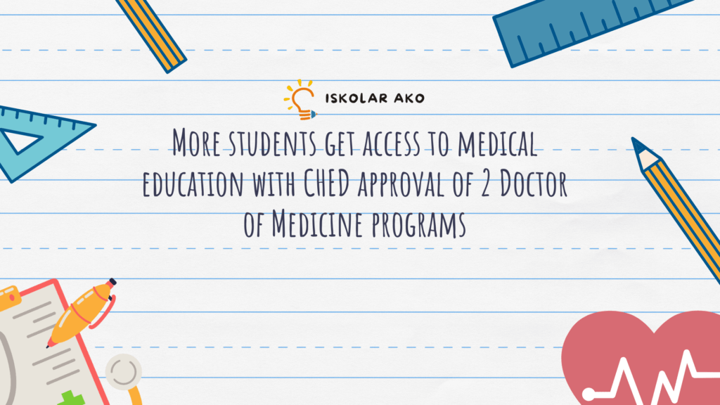 More Students get access to medical education with CHED approval of 2 doctor of medicine programs Cover